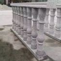 儋州 芝麻白圆形光面花瓶柱，栏杆