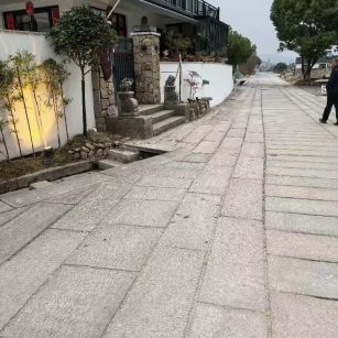 儋州仿古石铺装效果