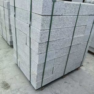 儋州 芙蓉白火烧两面路沿石