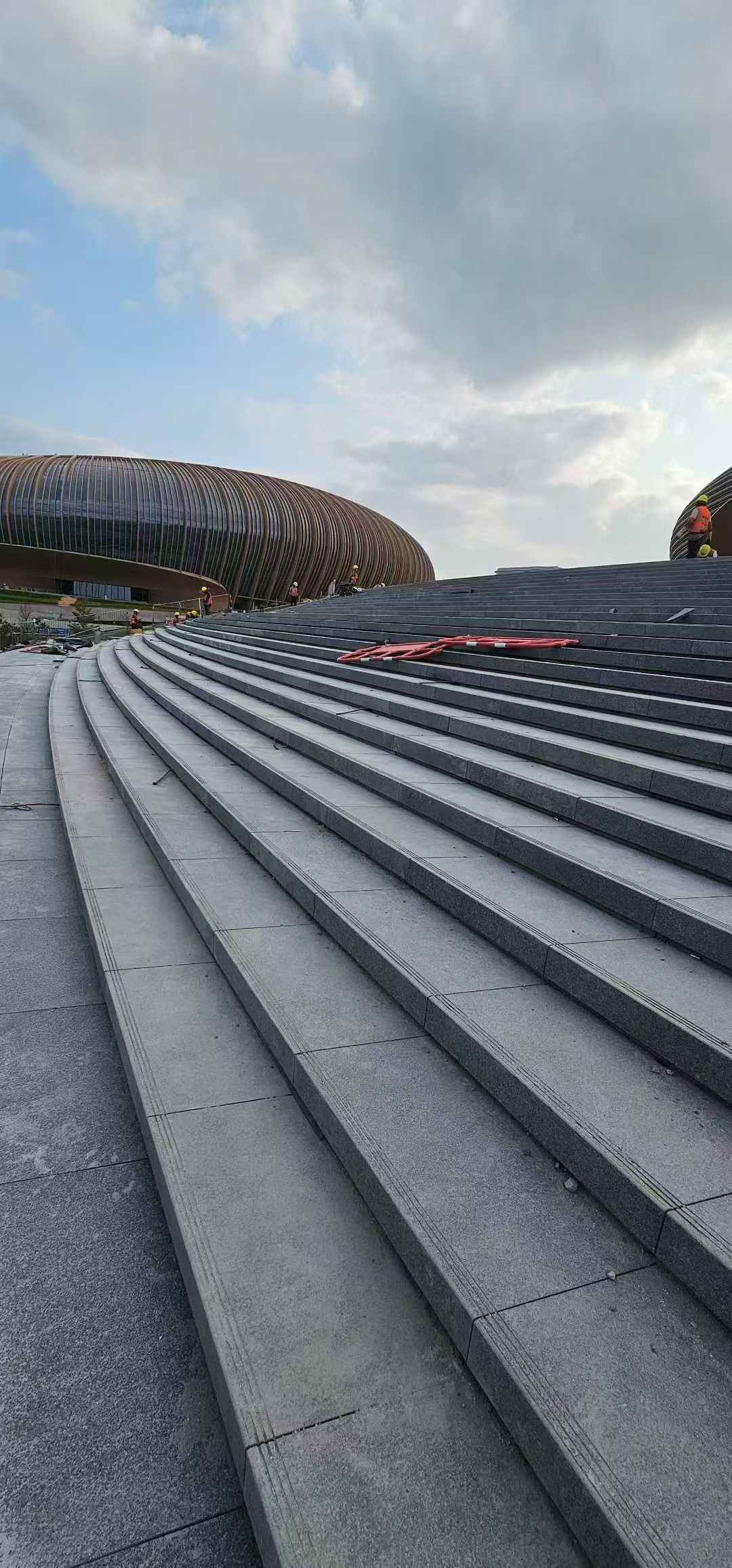 儋州 弧形整石台阶铺装效果图