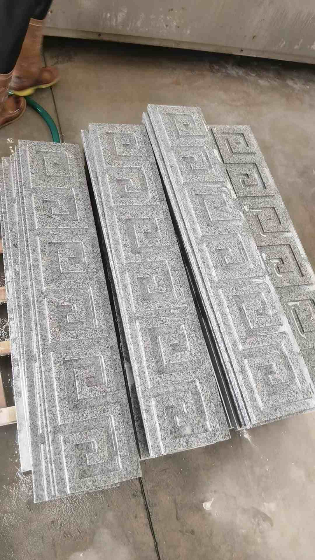儋州 别墅回纹线条，雕刻