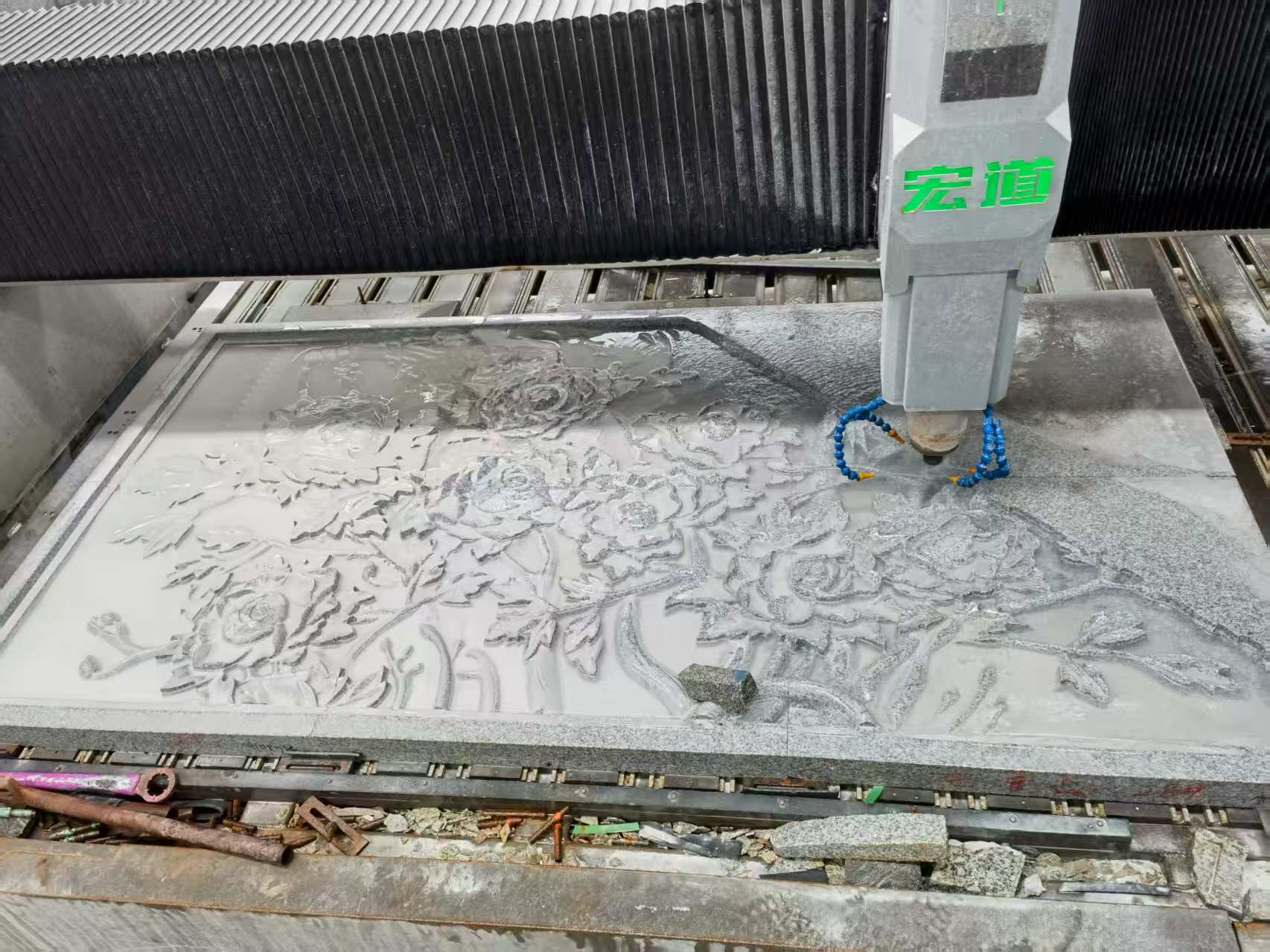 儋州 别墅墙面石材雕刻