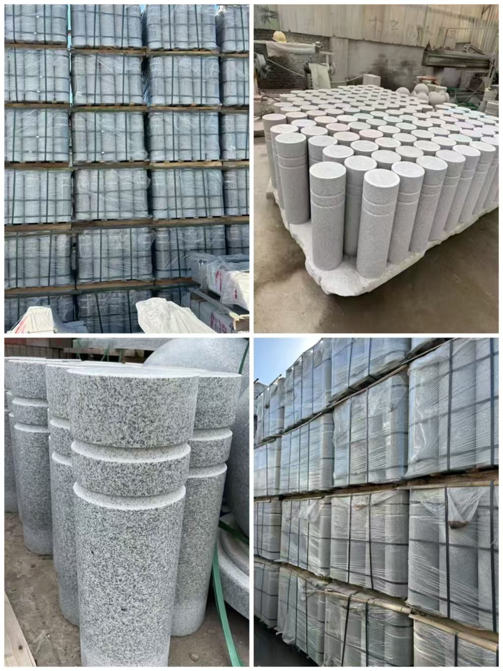 儋州 芝麻白花岗岩挡车柱、隔离柱多少钱