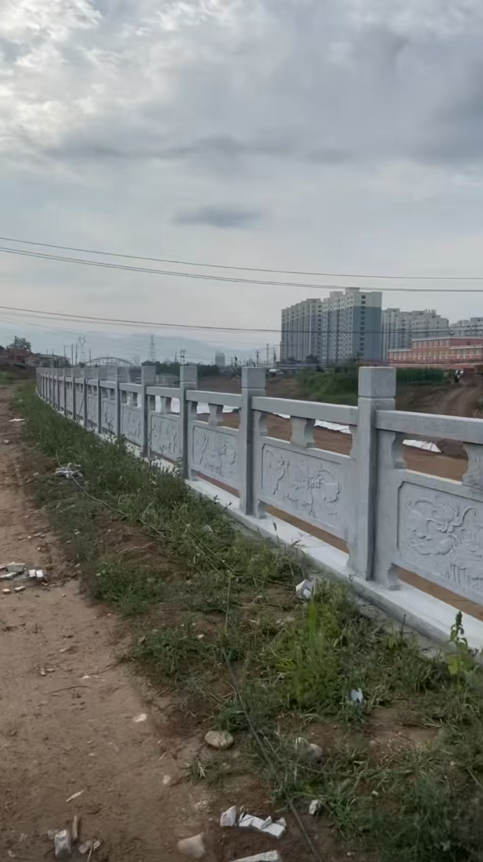 儋州 石材河道栏杆