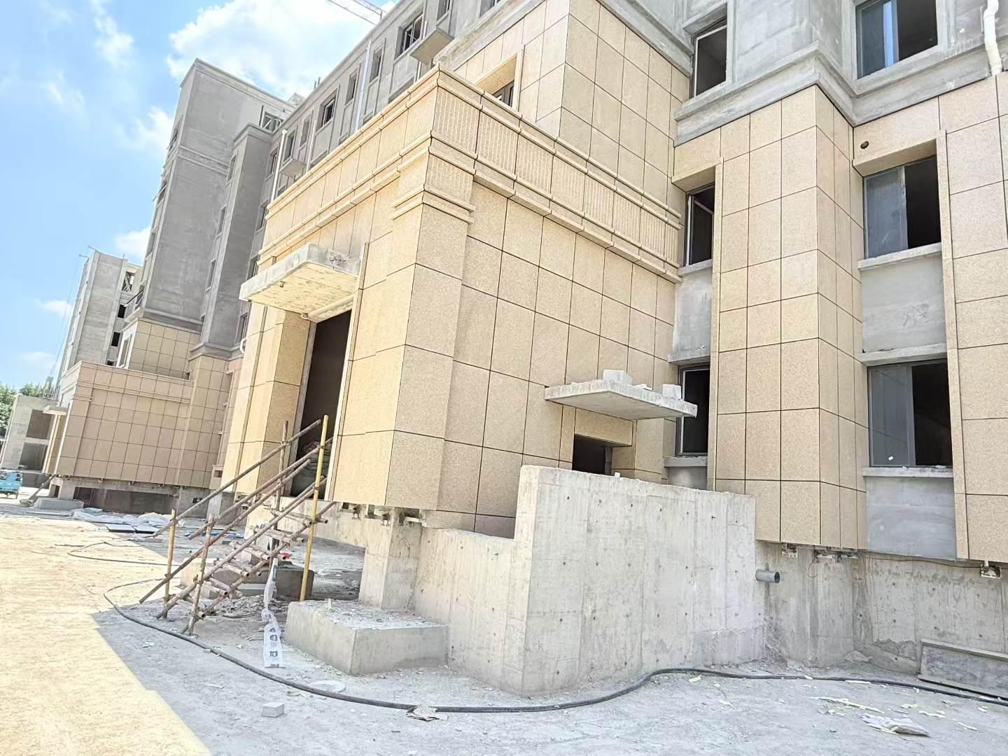 儋州 黄金麻干挂，工地实拍