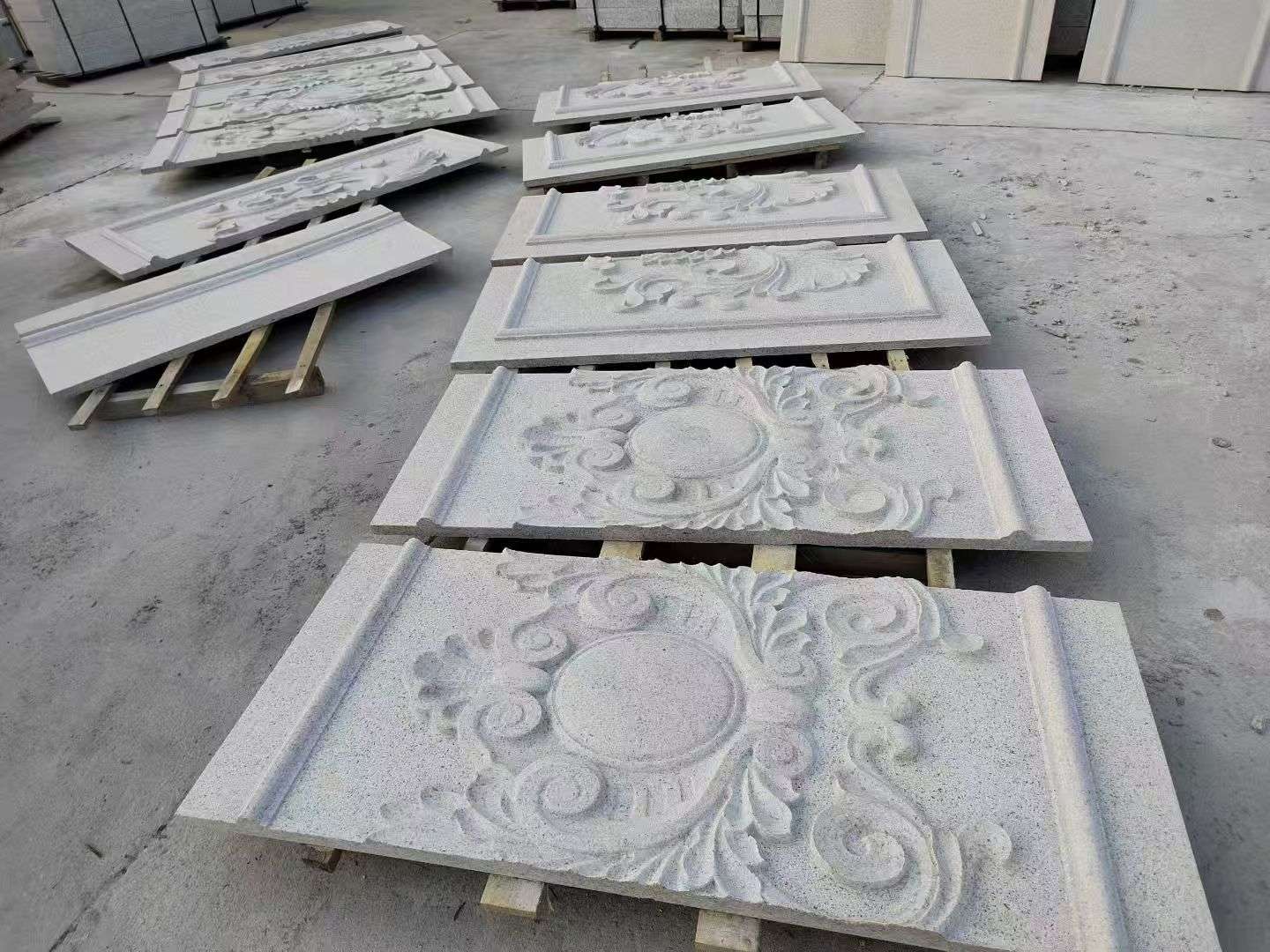 儋州 芝麻白干挂雕花板